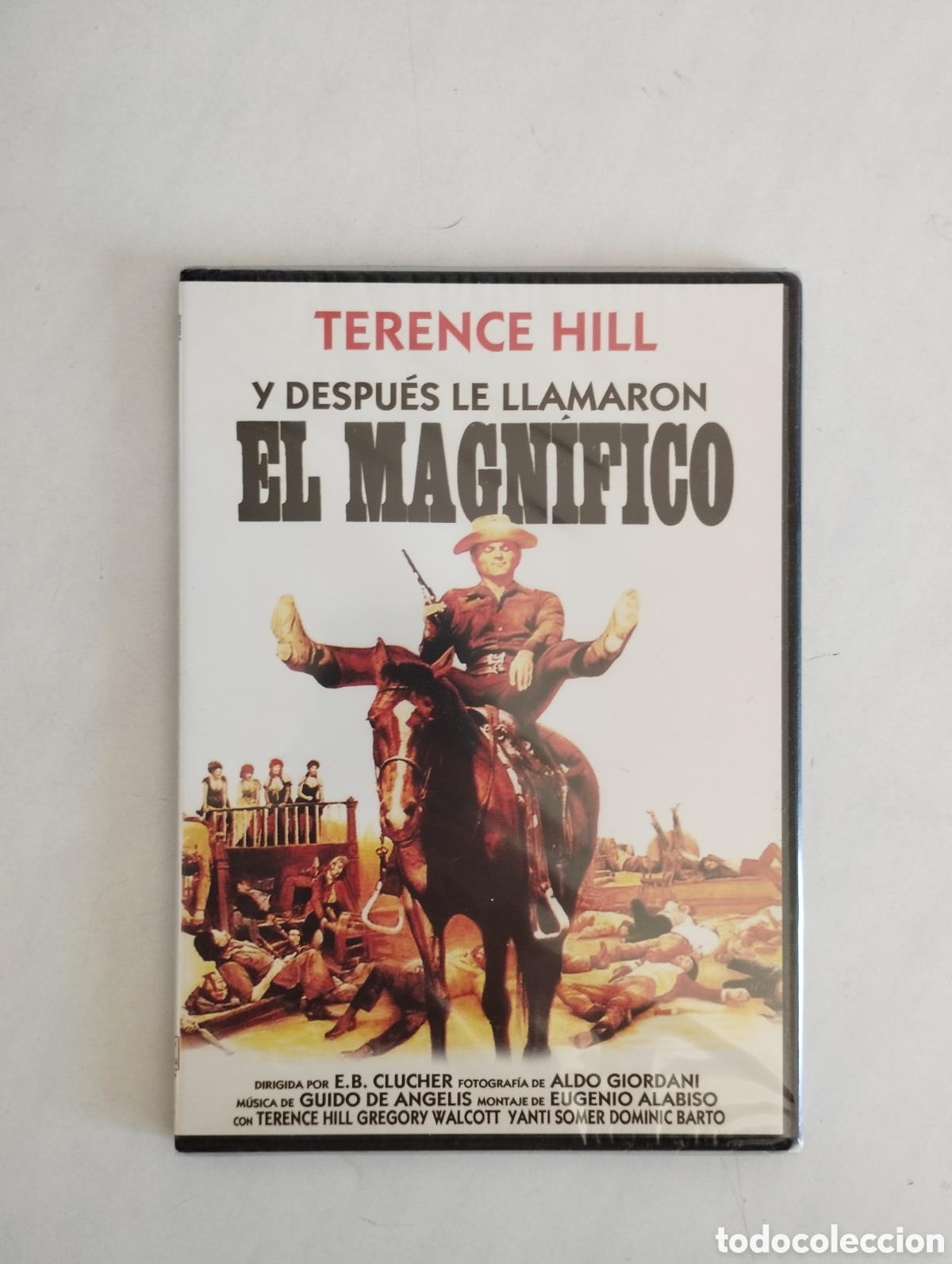 Cine: PELICULA DVD Y DESPUES LE LLAMARON EL MAGNIFICO SIN ABRIR PRECINTADA (estuche slim)