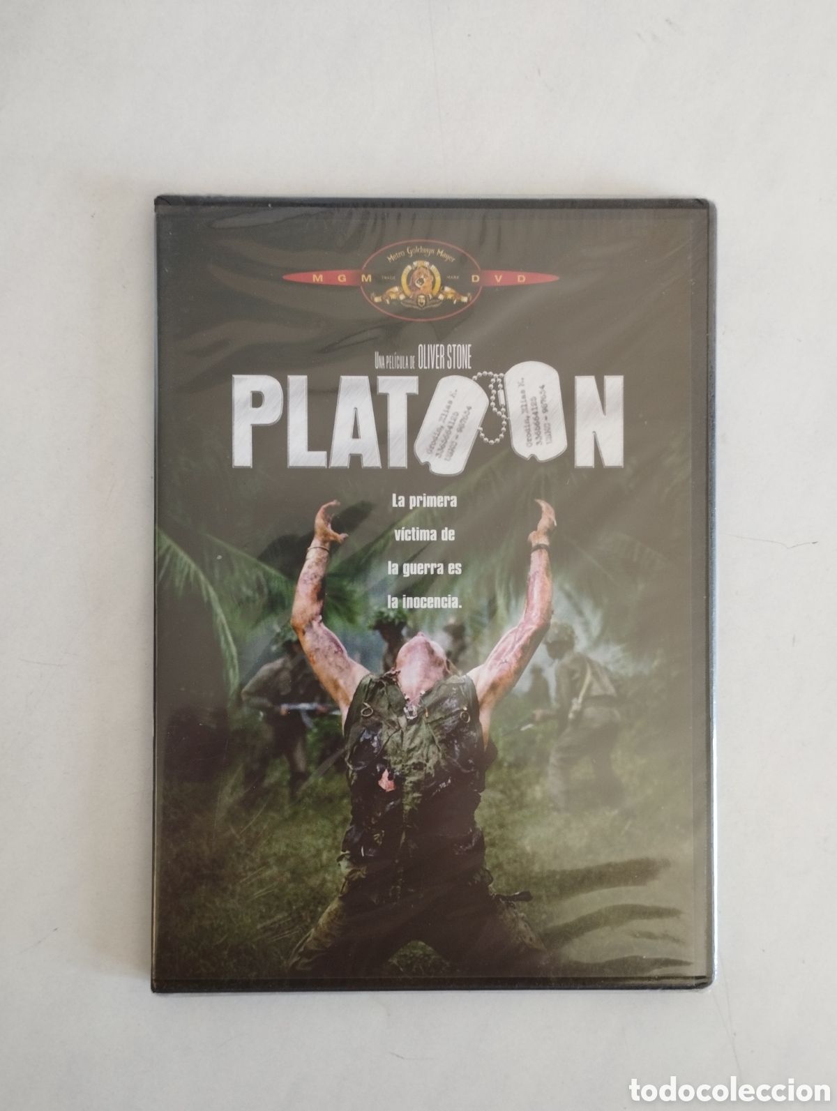 Cine: PELICULA DVD PLATOON SIN ABRIR PRECINTADA (estuche slim)