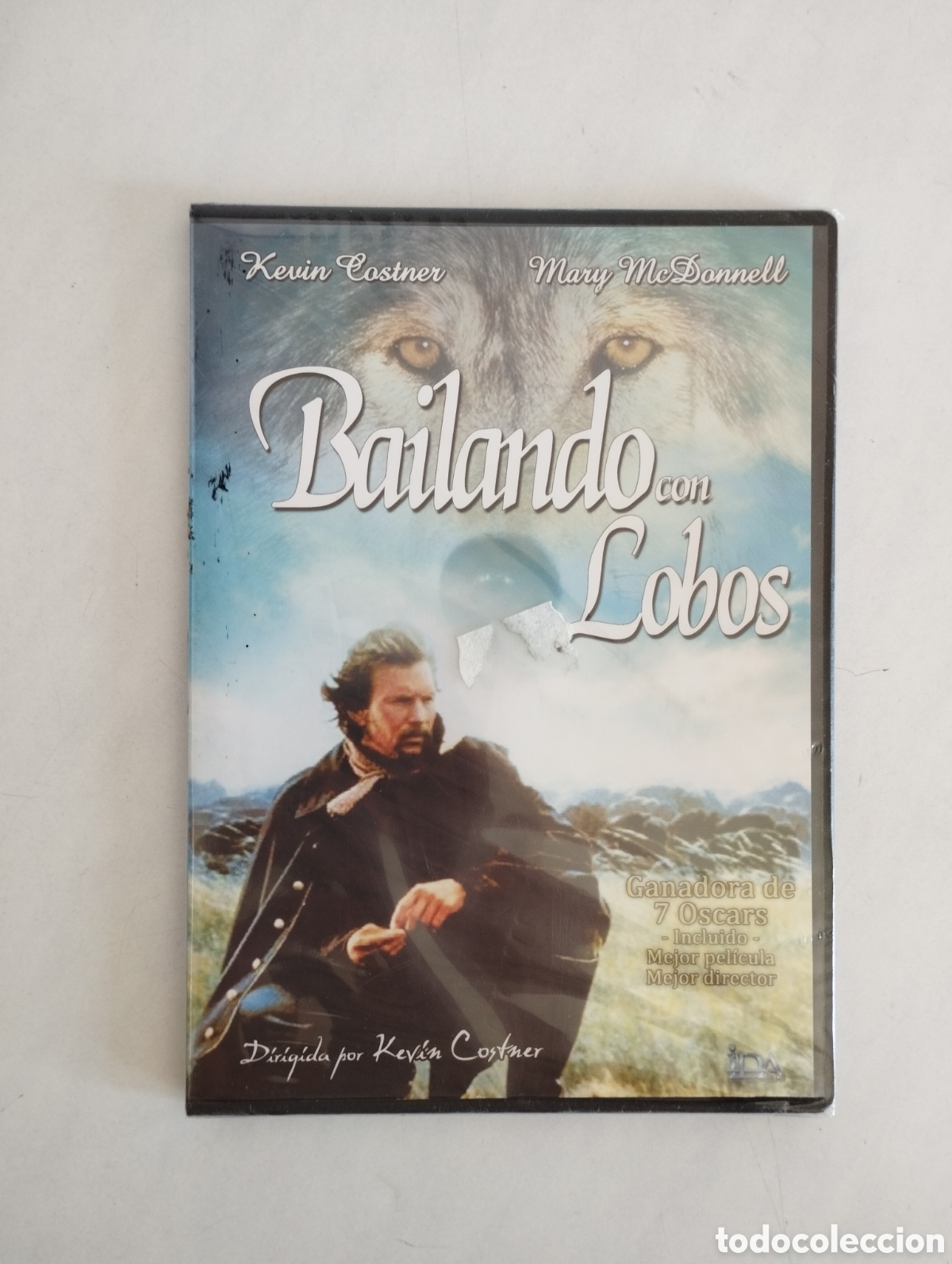 Cine: PELICULA DVD BAILANDO CON LOBOS SIN ABRIR PRECINTADA (estuche slim)
