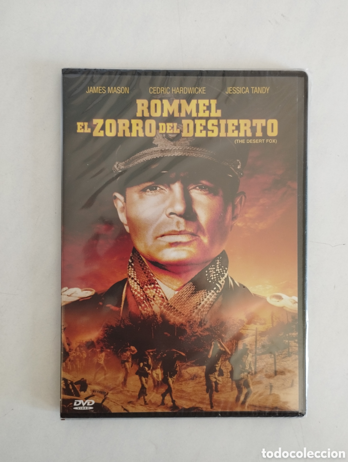 Cine: PELICULA DVD ROMMEL EL ZORRO DEL DESIERTO (estuche slim)