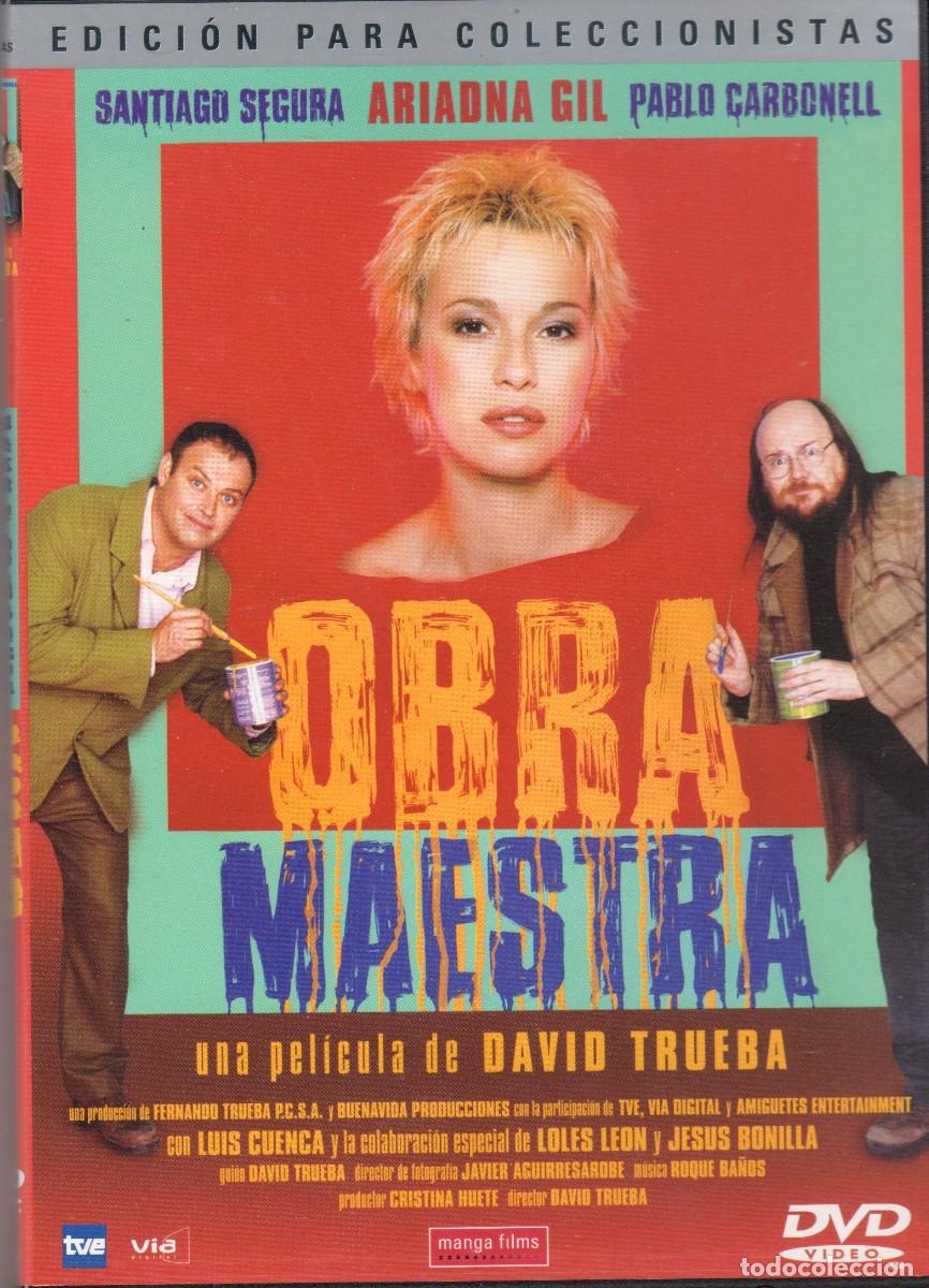 Cine: Obra maestra 2xDVD Ed coleccionista Trueba Carbonell Segura Ariadna Gil