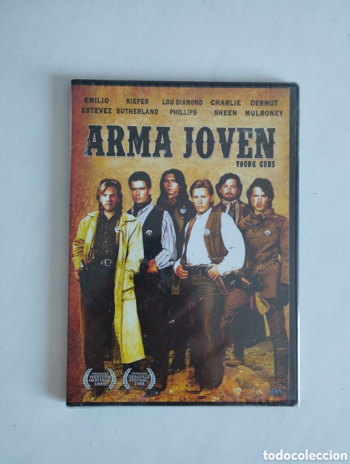 Cin&eacute;ma: PELICULA DVD ARMA JOVEN SIN ABRIR PRECINTADA (estuche slim)