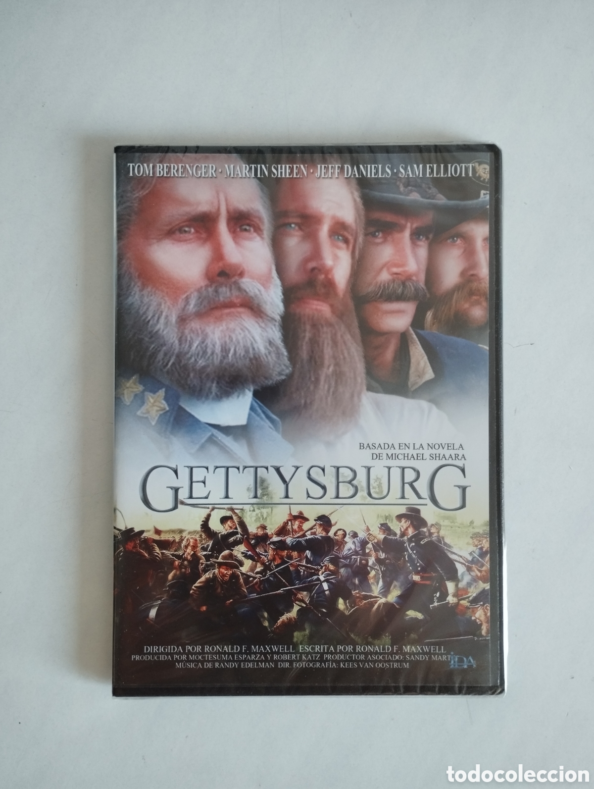 Cinema: PELICULA DVD GETYSBURG SIN ABRIR PRECINTADA (estuche slim)