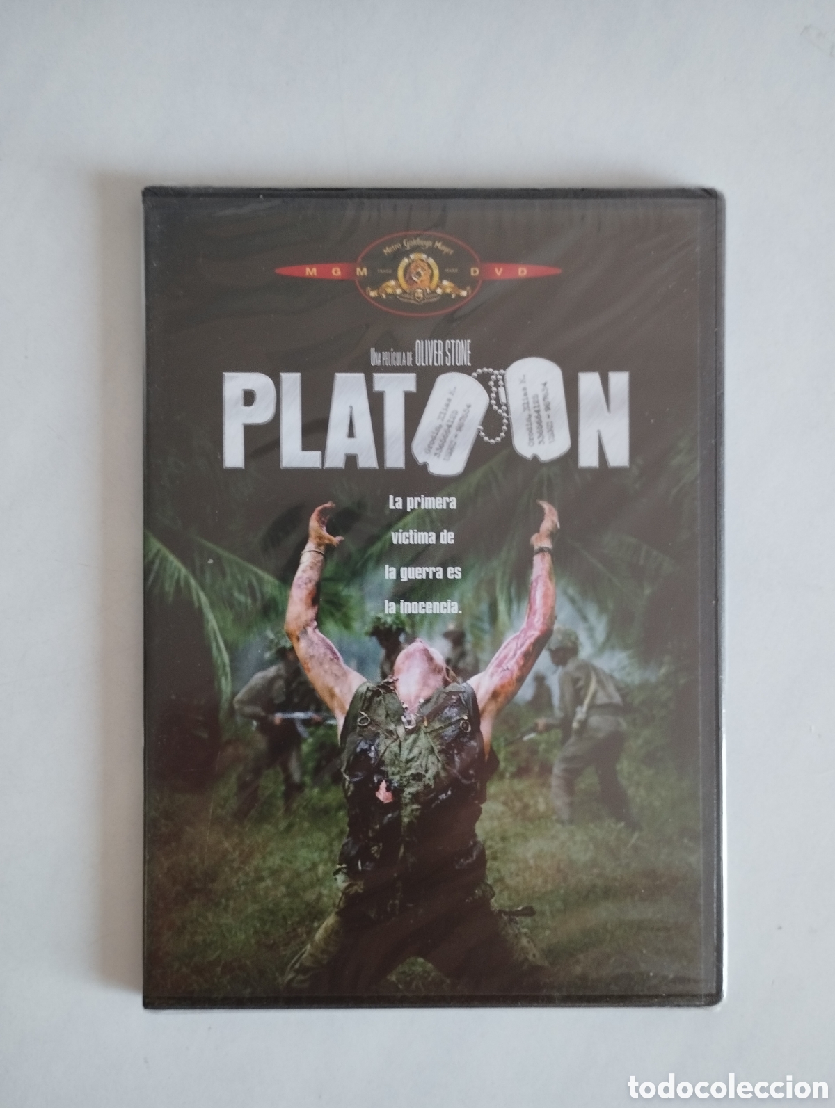 Cinema: PELICULA DVD PLATOON SIN ABRIR PRECINTADA (estuche slim)