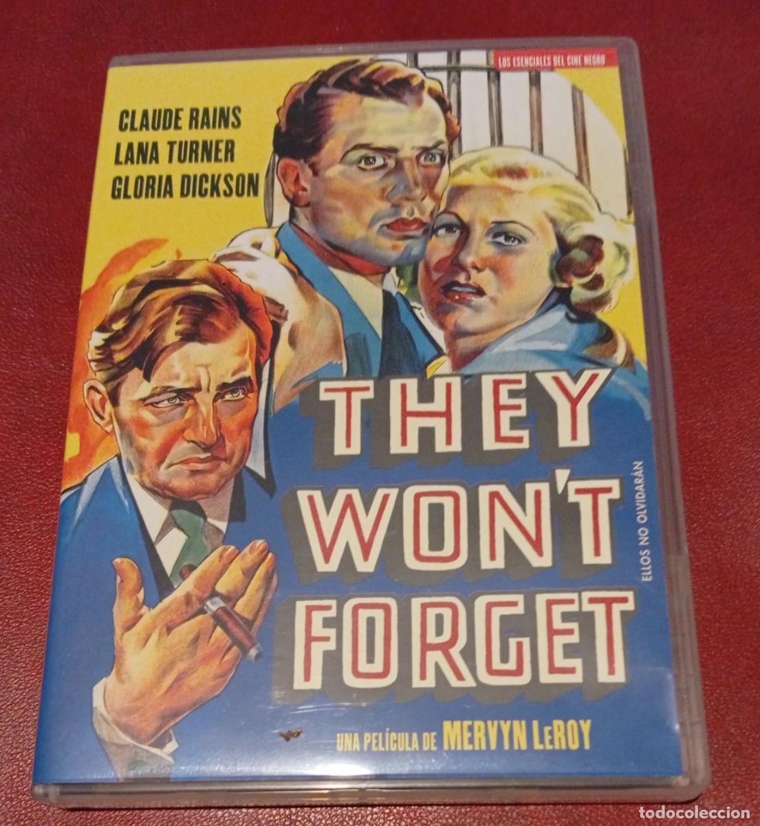Cine: DVD they wont forget (lana Turner)