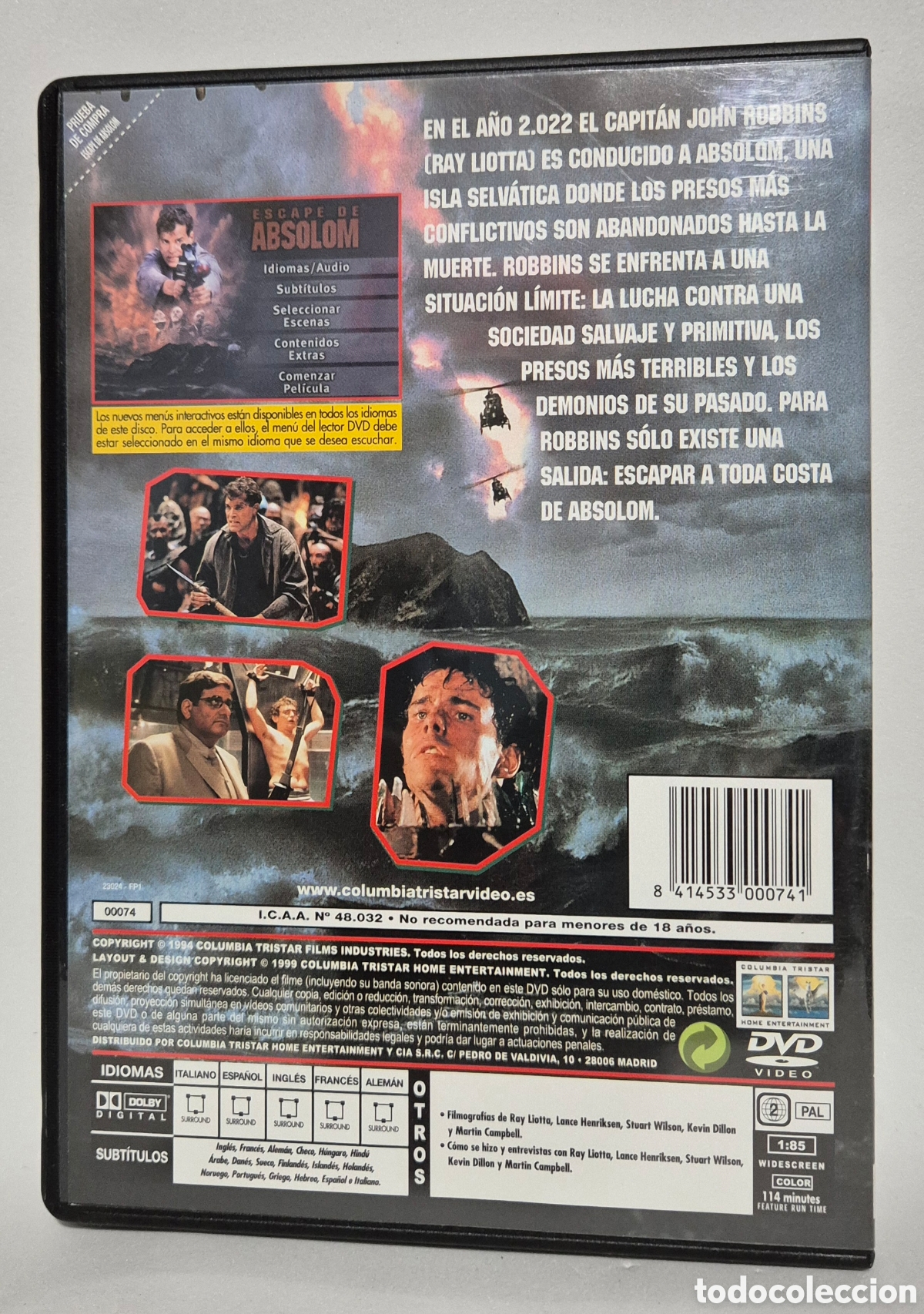 Cine: Escape de Absolom (Dvd) - Foto 2