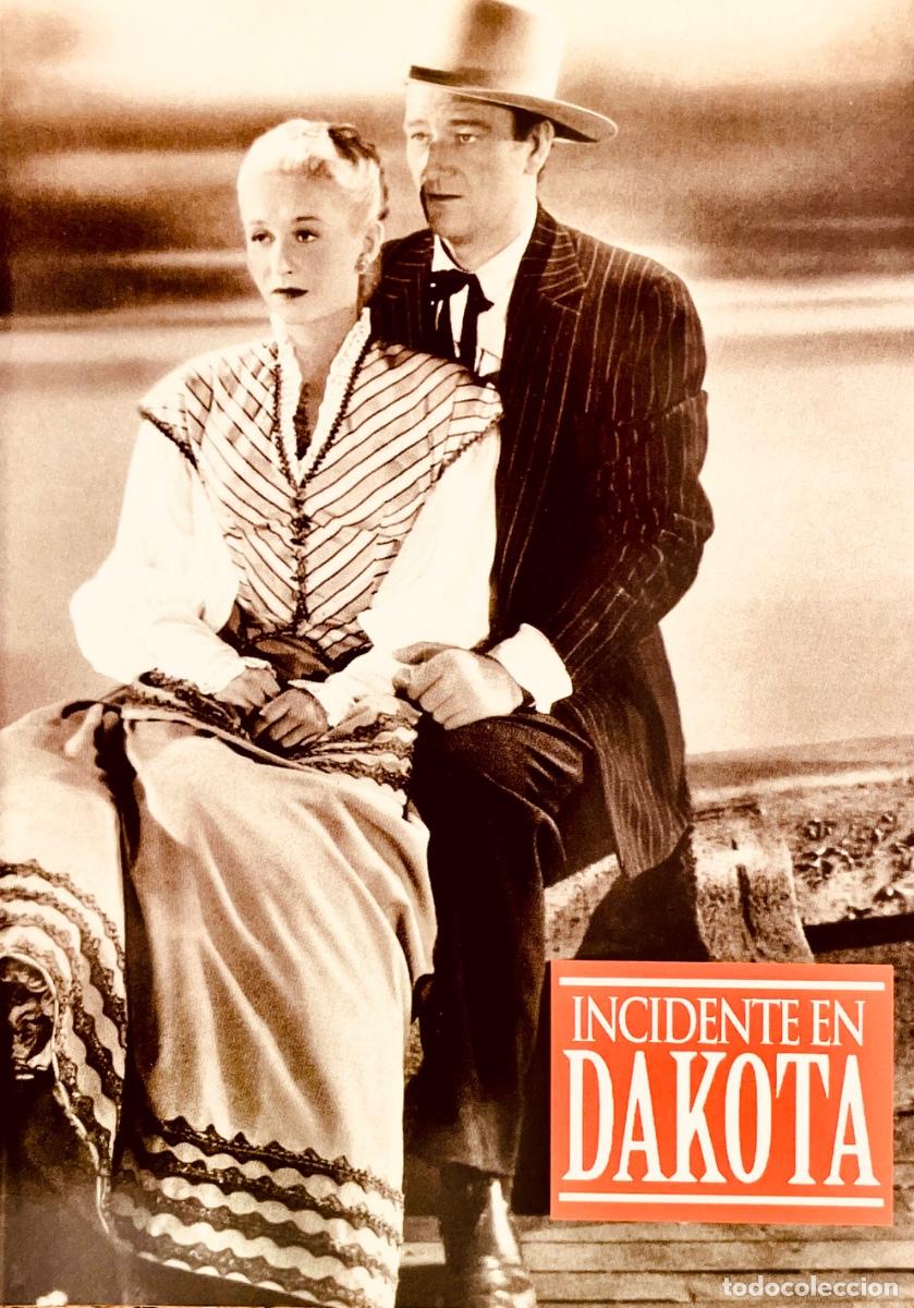 Cine: INCIDENTE EN DAKOTA. John Wayne. Ward Bond. Walter Brennan. Mike Mazurki. Paul Fix. CASI NUEVO.