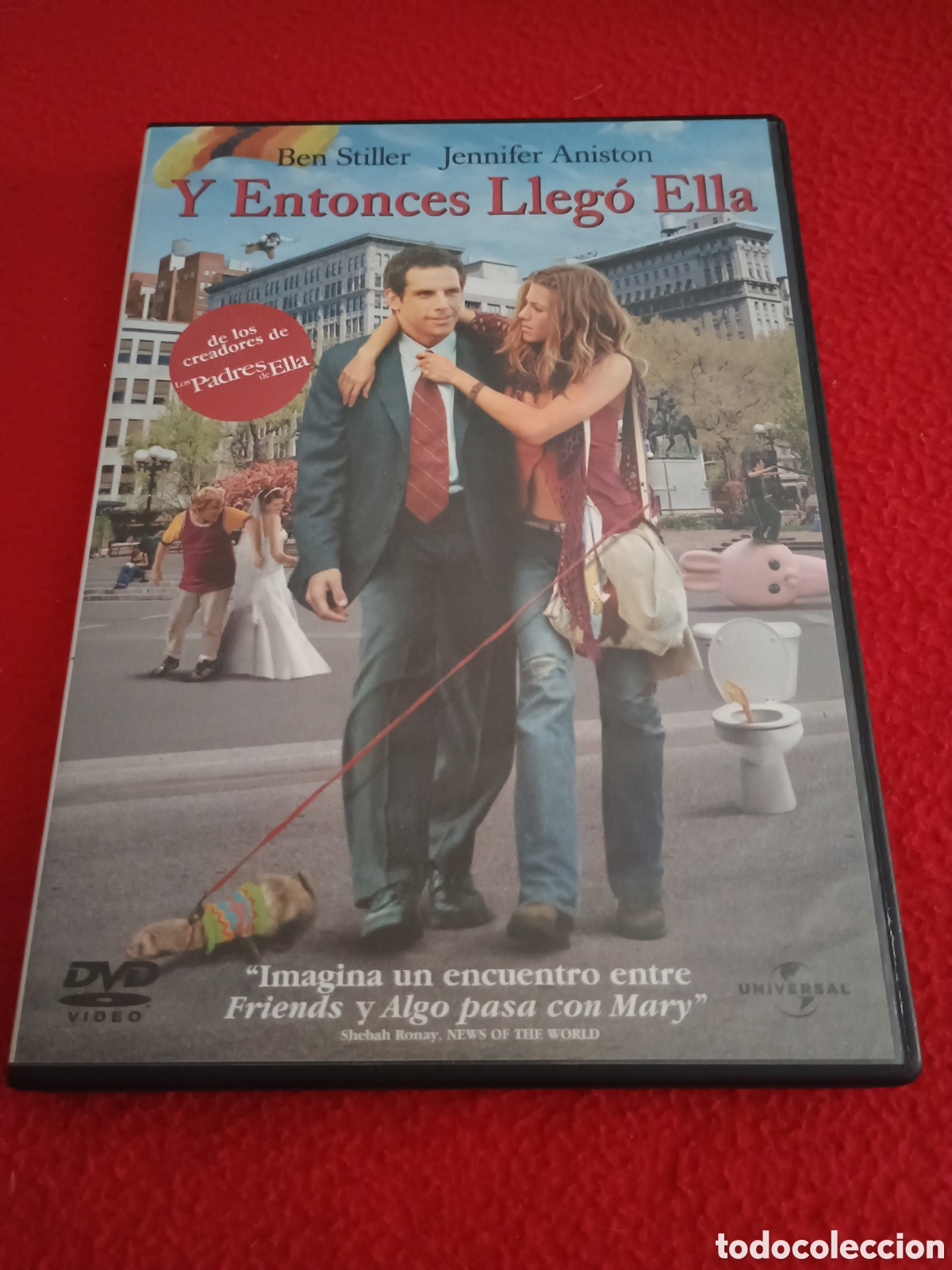 Cine: Dvd y entonces lleg&oacute; ella - ben stiller Jennifer Aniston