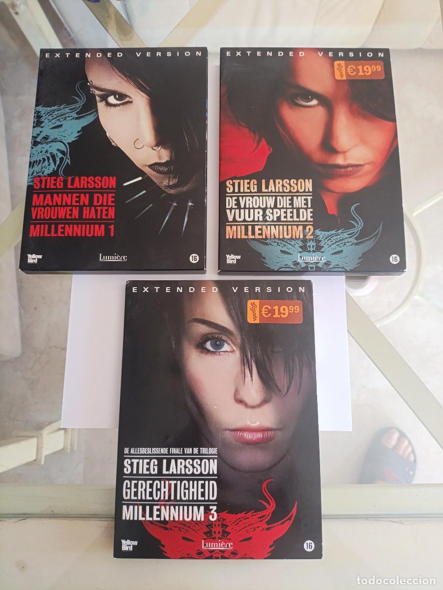 Cine: LOTE DVD MILLENNIUM 1,2,3 IDIOMA HOLAND&Eacute;S