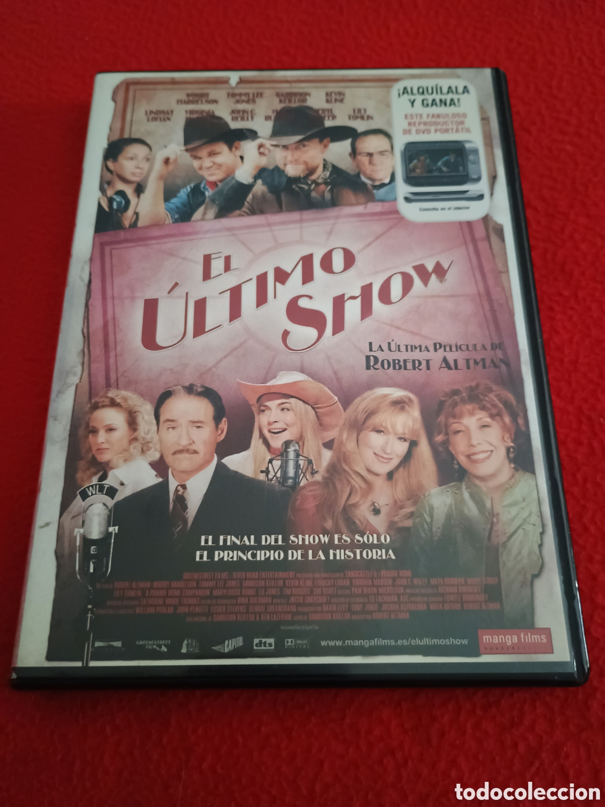 Cine: Dvd el &uacute;ltimo show - Robert altman Meryl streep Kevin kline lily tomlin