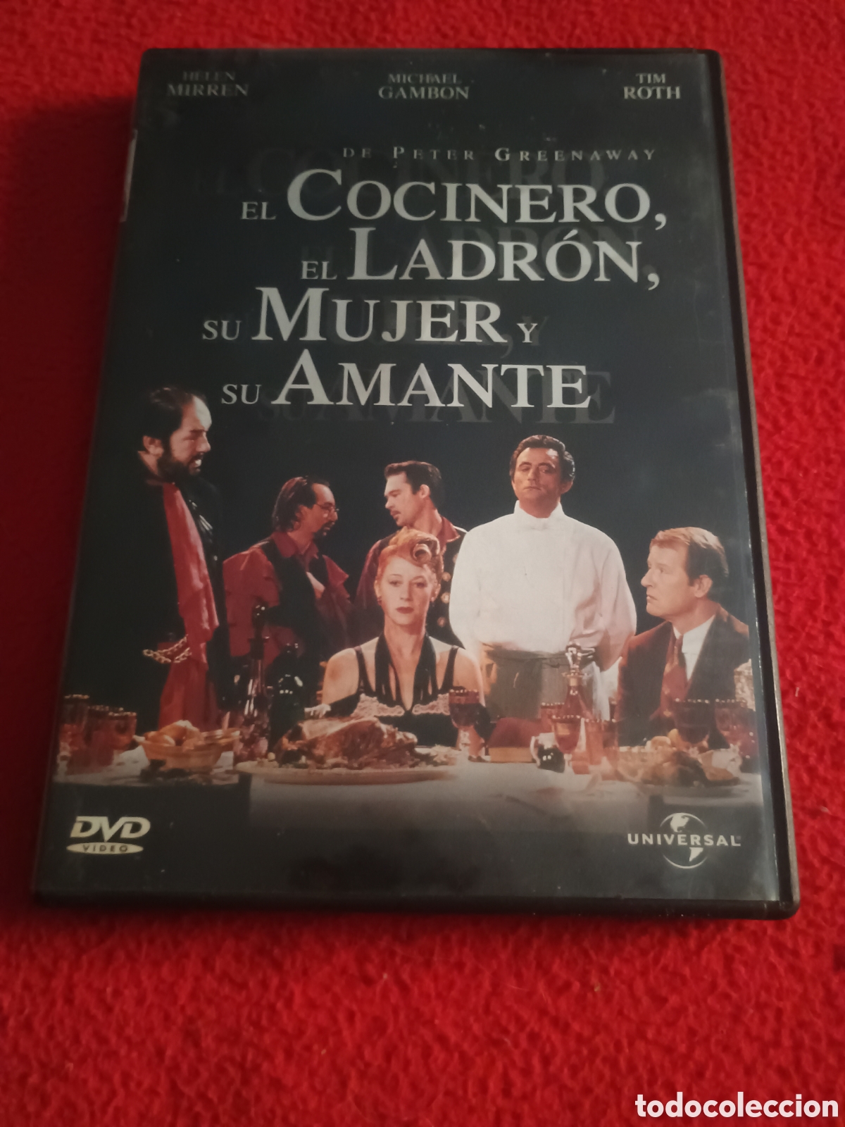 Cine: Dvd el cocinero, el ladr&oacute;n, su mujer y su amante - Peter greenaway