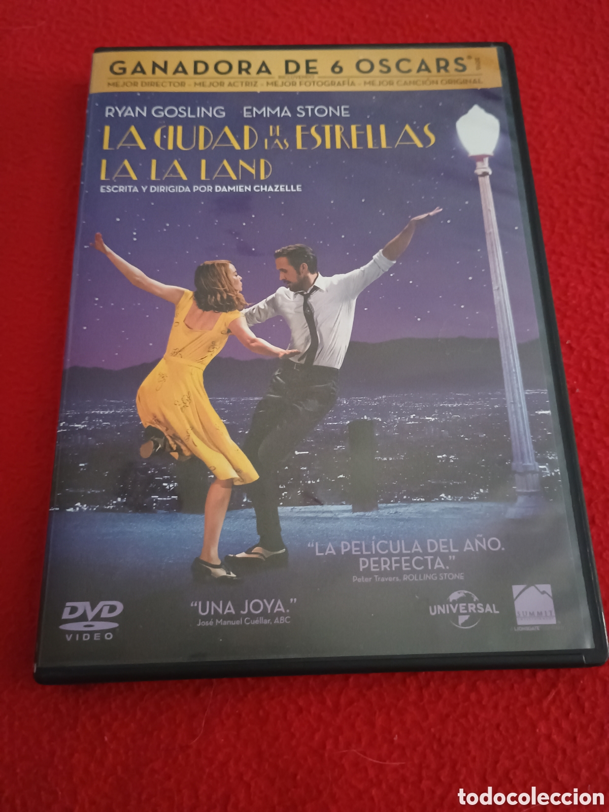 Cine: Dvd la la land ciudad de las estrellas - Ryan gosling Emma Stone