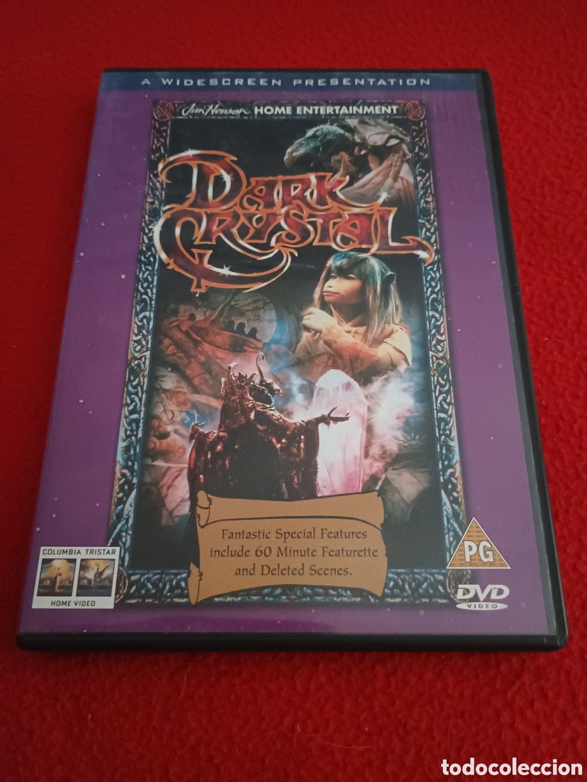 Cine: Dvd dark crystal (cristal oscuro) - Jim henson