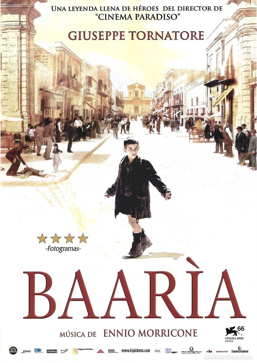 Cine: BAAR&Igrave;A GIUSEPPE TORNATORE