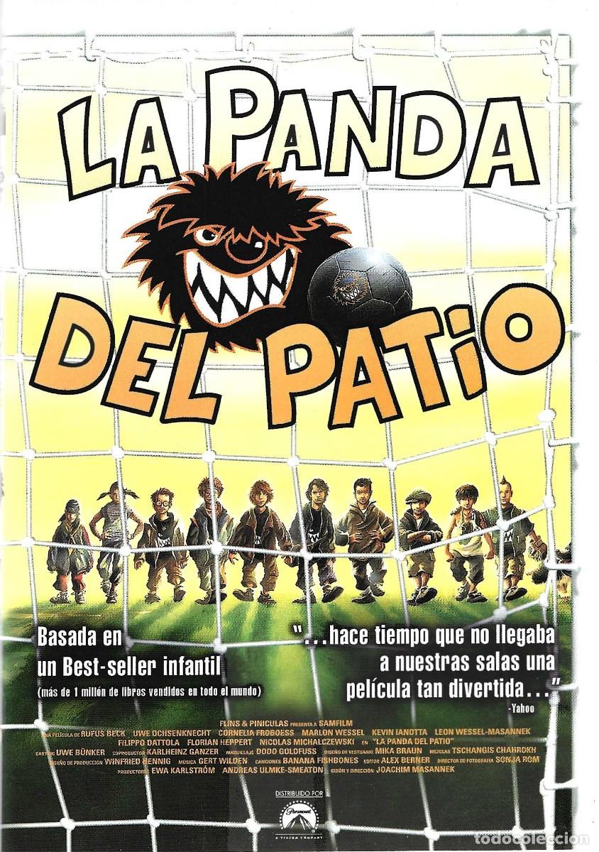 Cine: LA PANDA DEL PATIO (DVD)