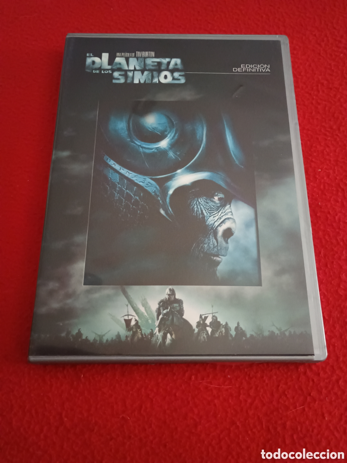 Cine: Dvd planeta de los simios (edici&oacute;n definitiva 2 discos) Tim burton Mark wahlberg