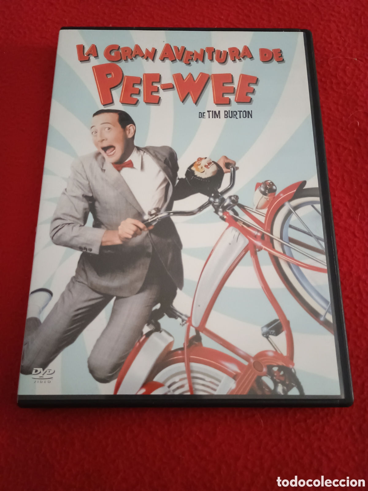 Cine: Dvd la gran aventura de pee-wee - Tim burton