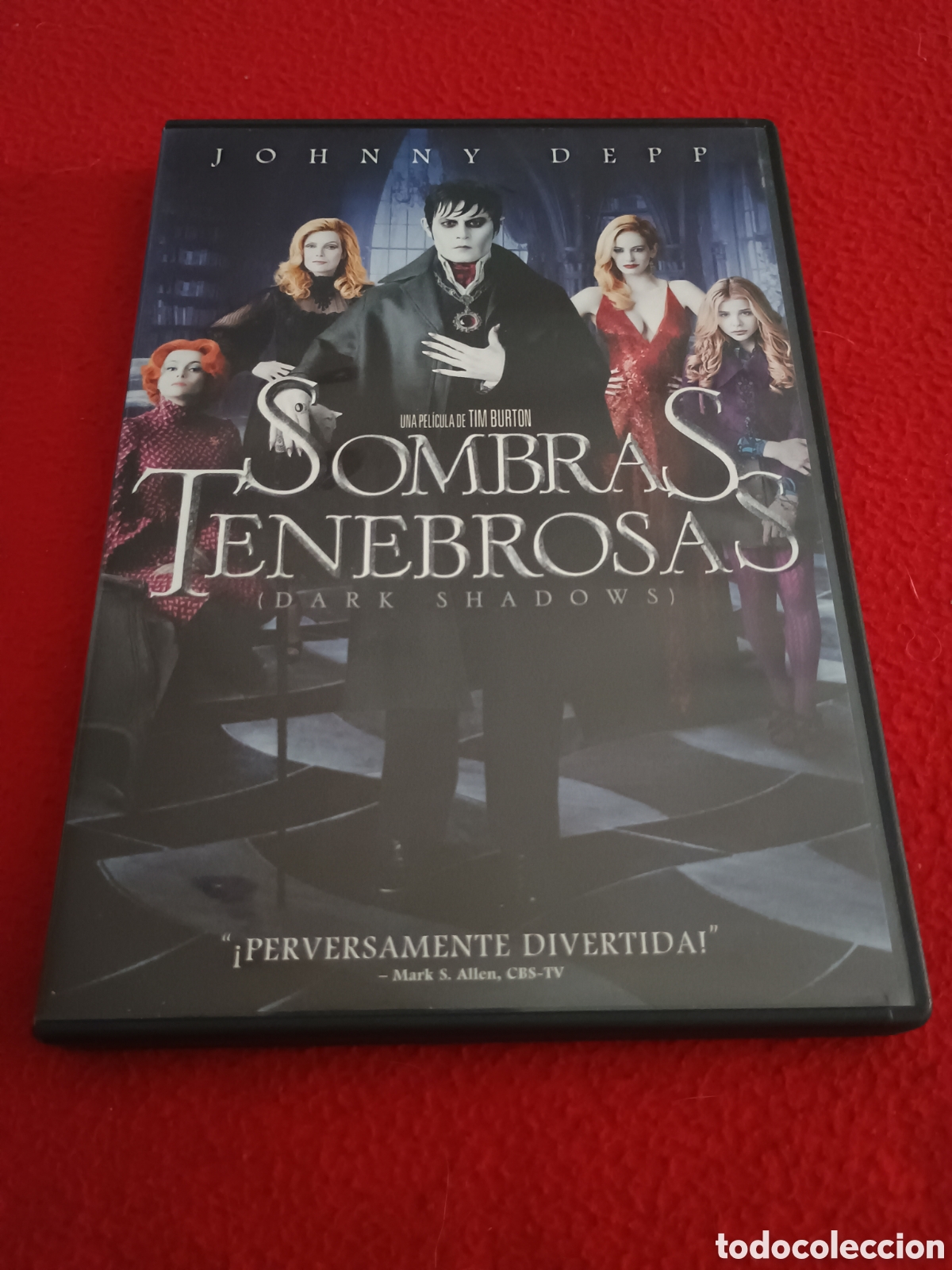 Cine: Dvd sombras tenebrosas - Tim burton Johnny Deep