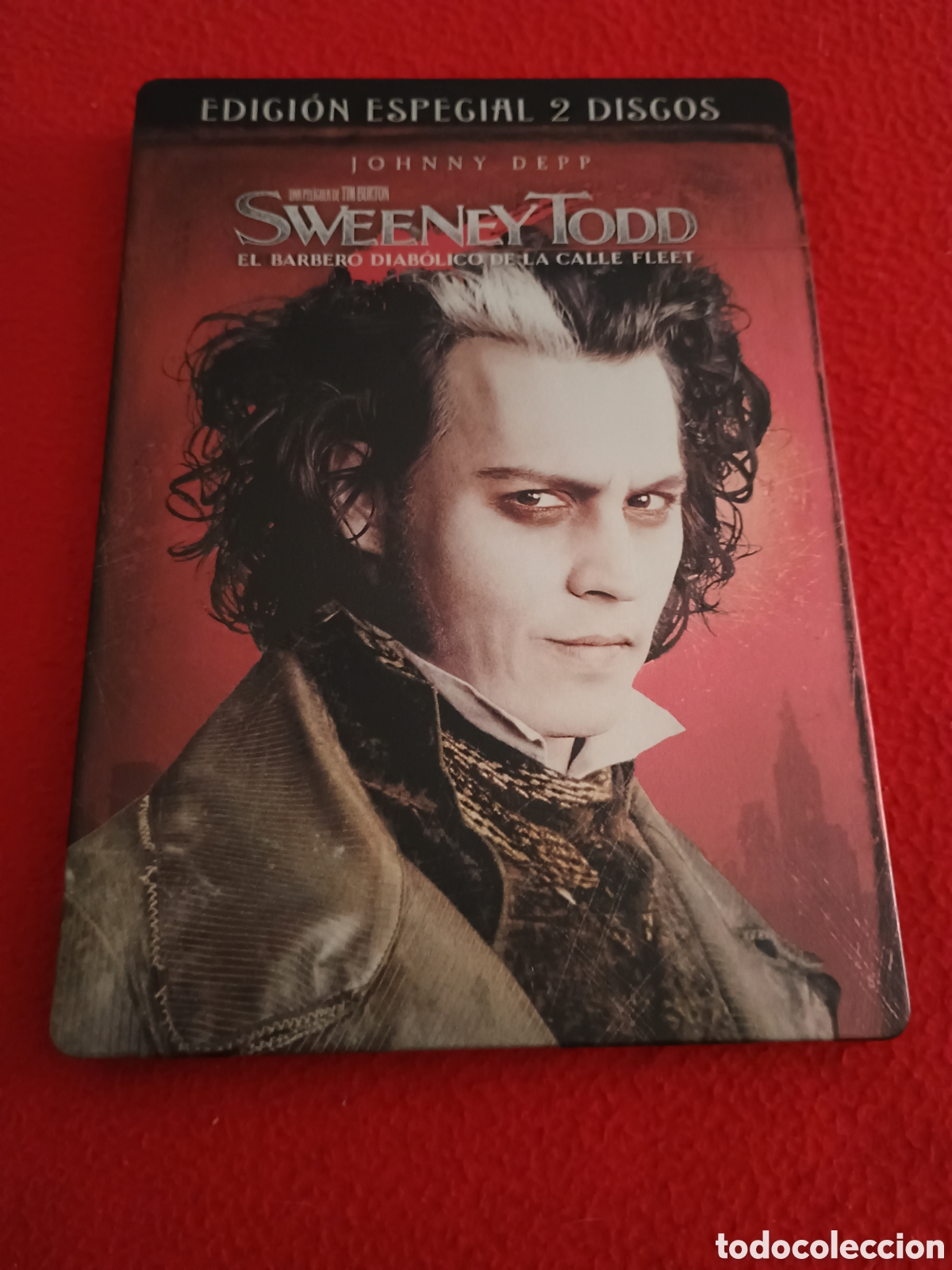 Cine: Dvd sweeney todd (edici&oacute;n metalica 2 discos) - Tim burton Johnny Deep helena bonham carter