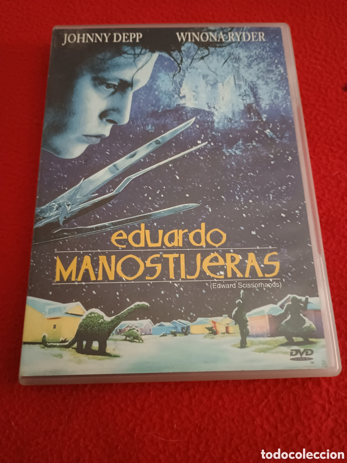 Cine: Dvd Eduardo manostijeras - Tim burton Johnny Deep
