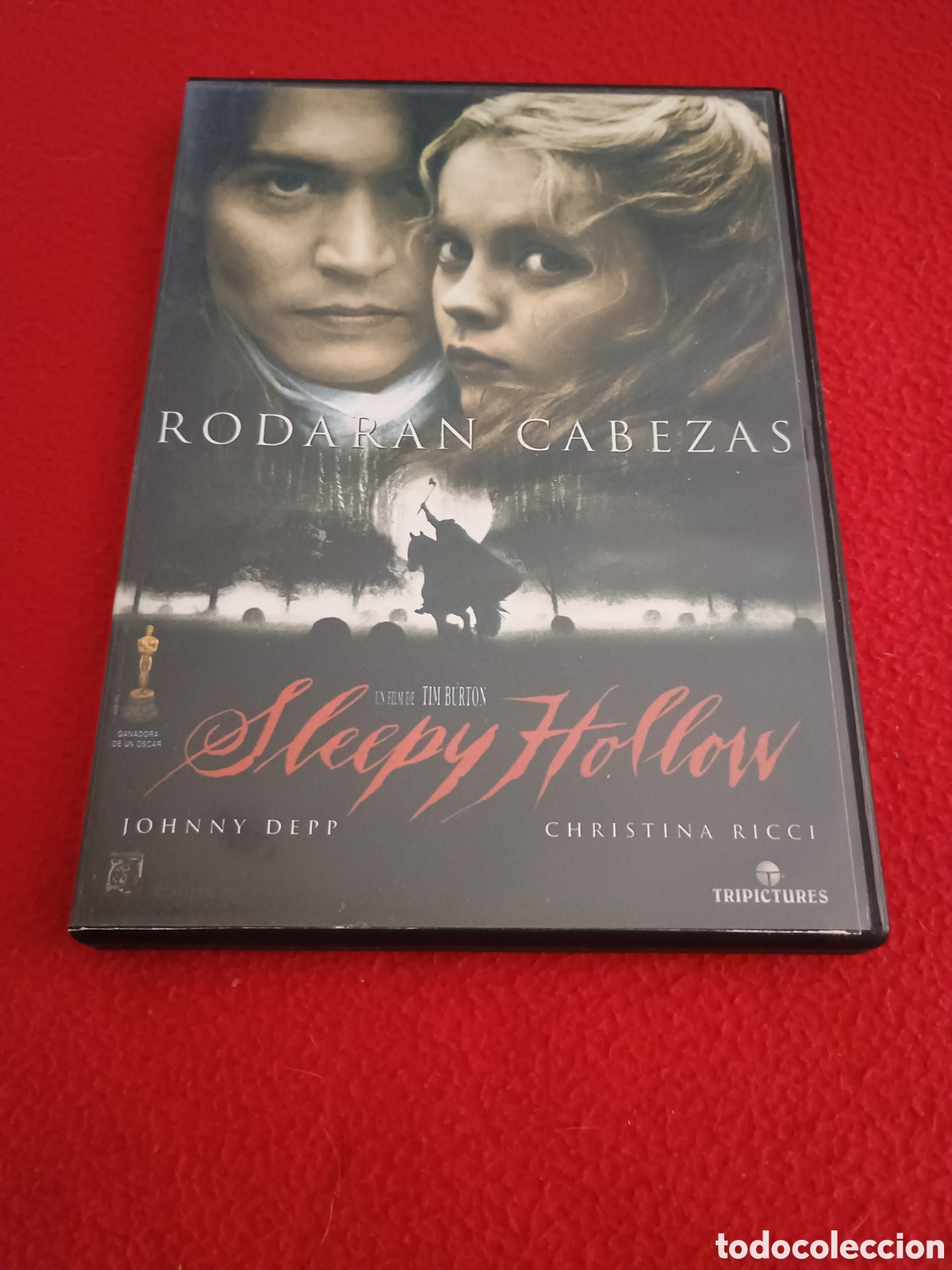 Cine: Dvd sleepy hollow - tim Burton Johnny Deep Christina ricci Jeffrey jones