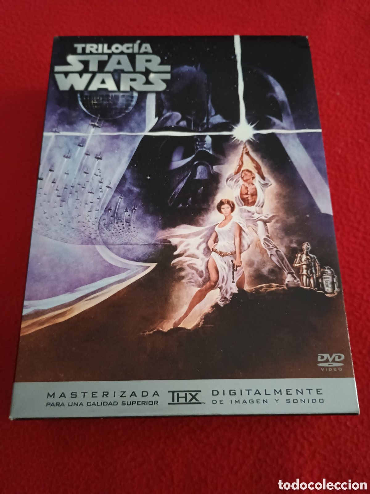 Cine: Dvd star wars episodio I II III - una nueva esperanza imperio contraataca retorno jedi George lucas