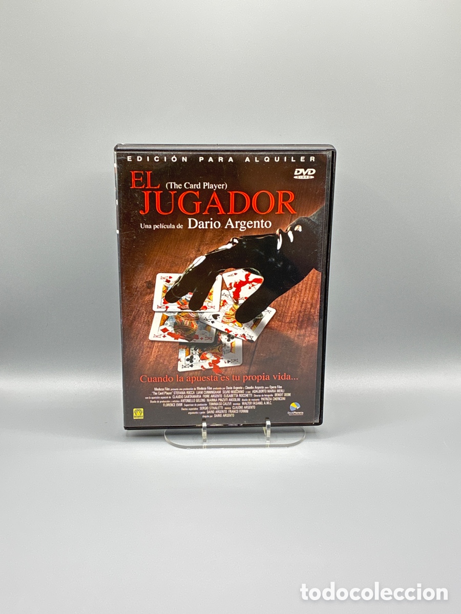 Cine: El jugador (Dario Argento) DVD