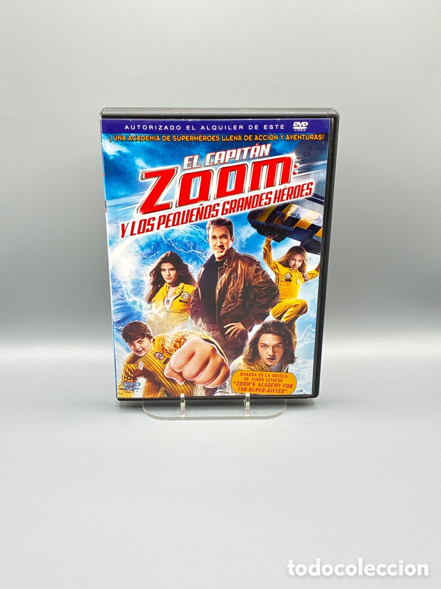 Cine: El capit&aacute;n Zoom y los peque&ntilde;os grandes h&eacute;roes DVD
