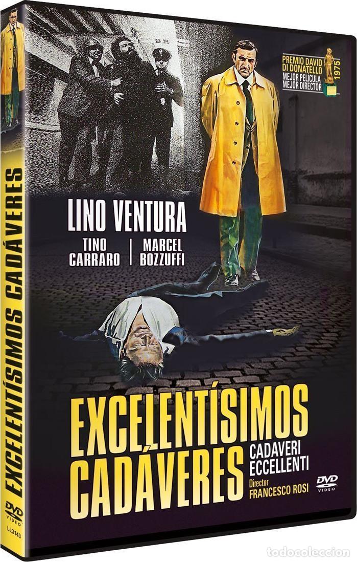 Cine: EXCENT&Iacute;SIMOS CAD&Aacute;VERES DE FRANCESCO ROSI CON LINO VENTURA DVD OFERTA