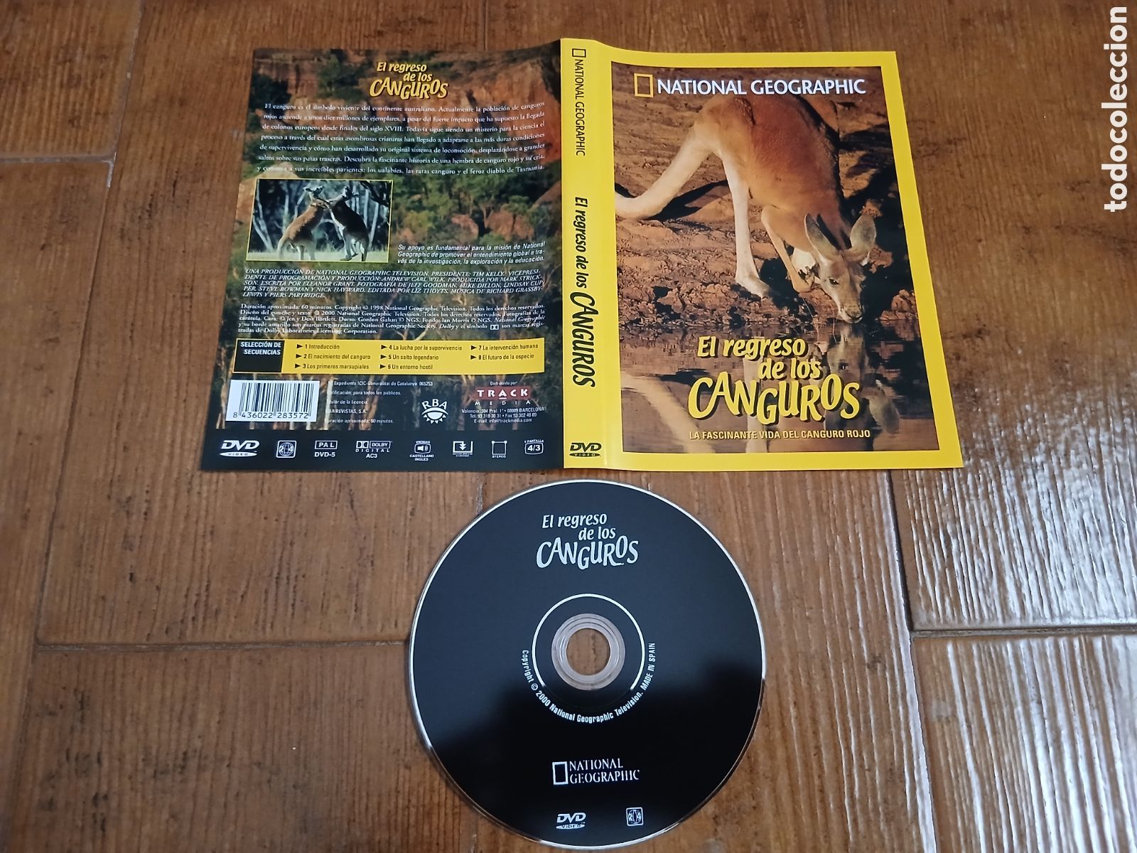 Cine: Dvd El Regreso de los Canguros -National Geographic-
