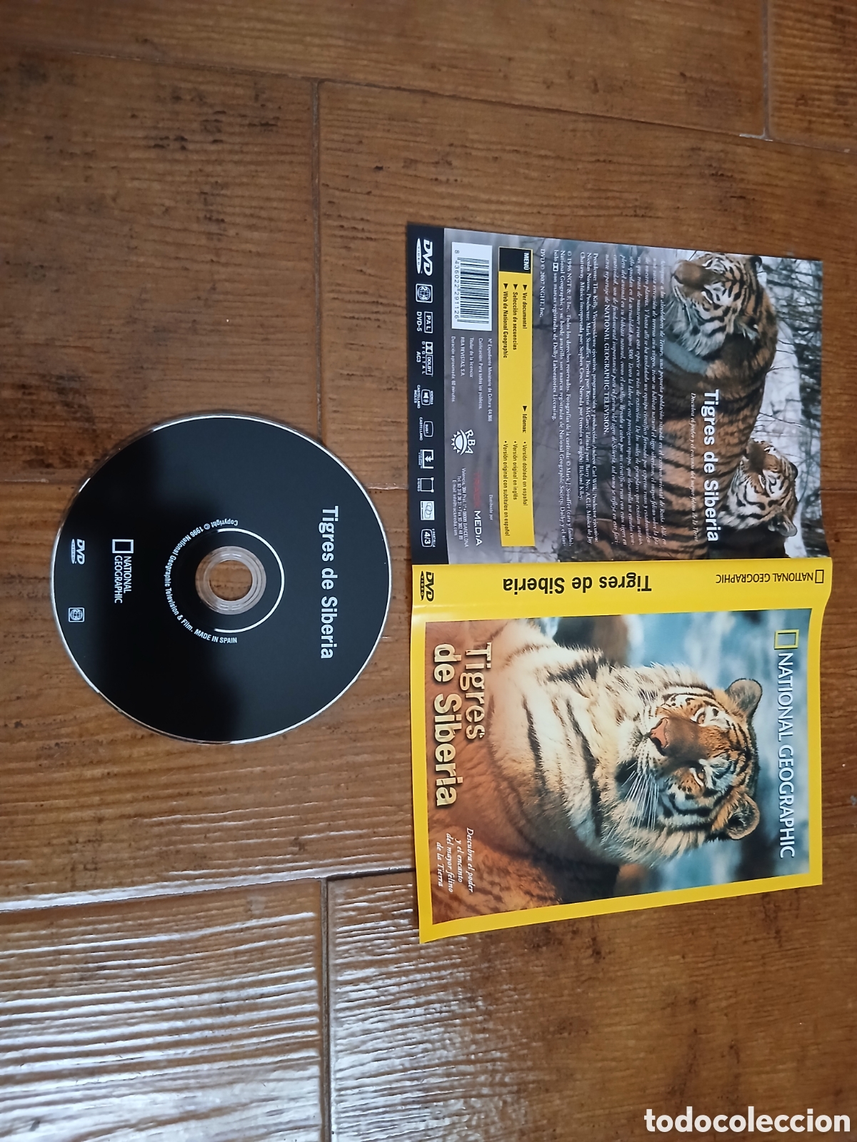 Cine: Dvd Tigres de Siberia -Nacional Geographic-
