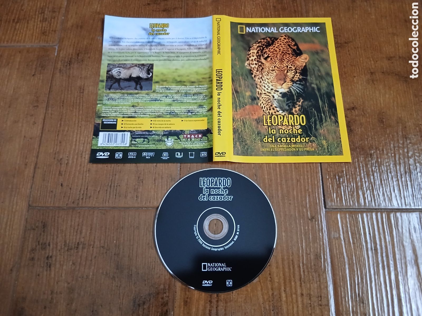 Cine: Dvd Leopardo, la noche del cazador -National Geographic-