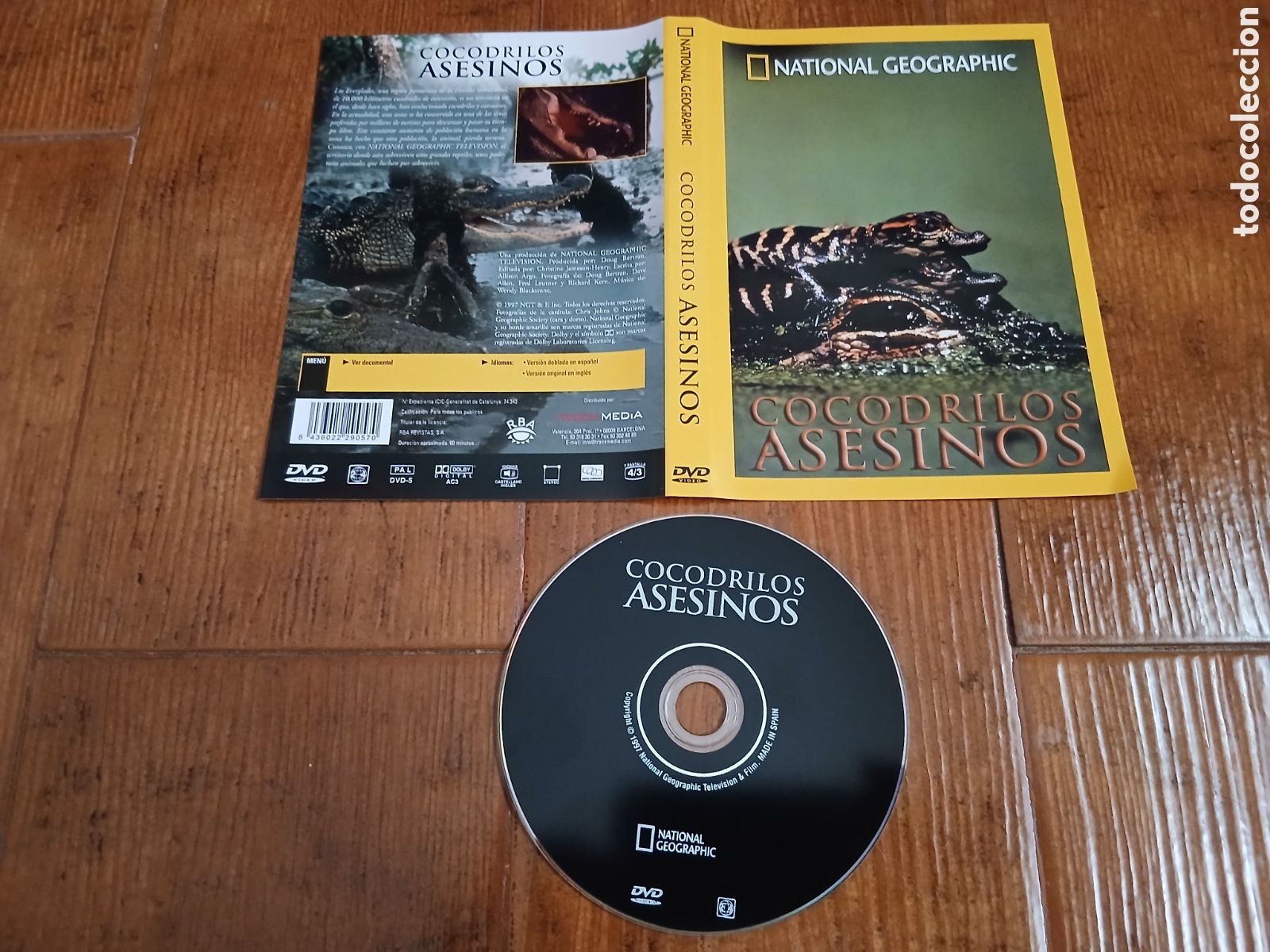 Cine: Dvd Cocodrilos Asesinos -National Geographic-