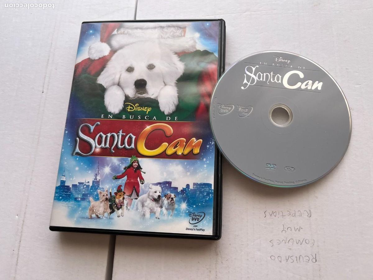 Cine: SANTA CAN EN BUSCA DE DISNEY THE SHAGGI DOG PELICULA DVD KREATEN