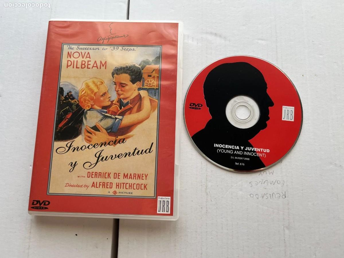 Cine: INOCENCIA Y JUVENTUD - YOUNG AND INNOCENCE- ALFRED PELICULA DVD KREATEN