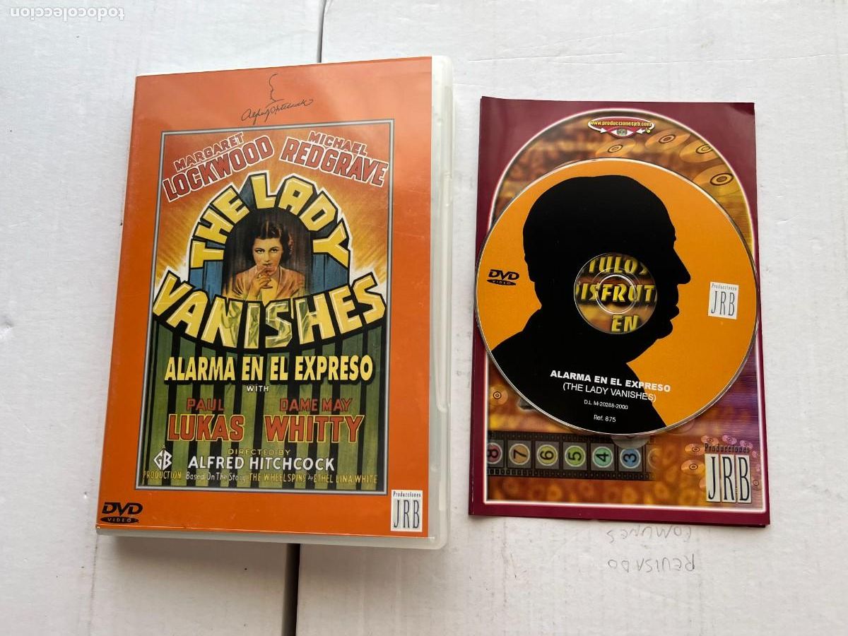Kino: ALARMA EN EL EXPRESO - THE LADY VANISHES- ALFRED PELICULA DVD KREATEN