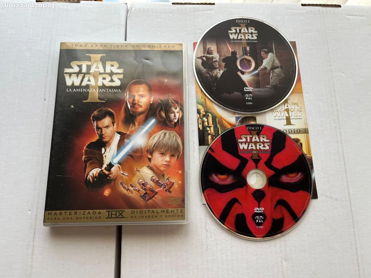 Cine: STARWARS LA AMENAZA FANTASMA I 1 STAR WARS - ALFRED PELICULA DVD KREATEN