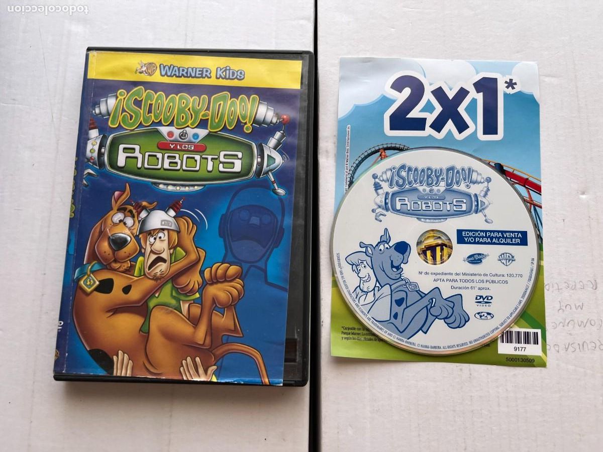 Cine: SCOOBYDOO Y LOS ROBOTS SCOOBY DOO PELICULA DVD KREATEN