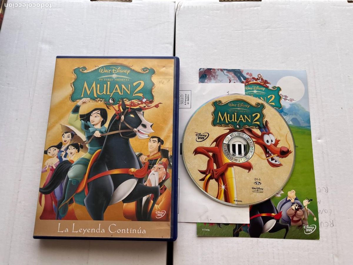 Cine: MULAN 2 DISNEY PELICULA DVD KREATEN