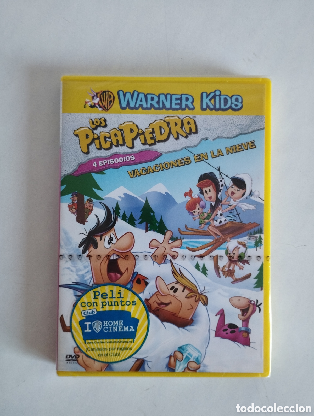 Cine: PELICULA DVD LOS PICAPIEDRA VACACIONES EN LA NIEVE HANNA BARBERA SIN ABRIR PRECINTADA