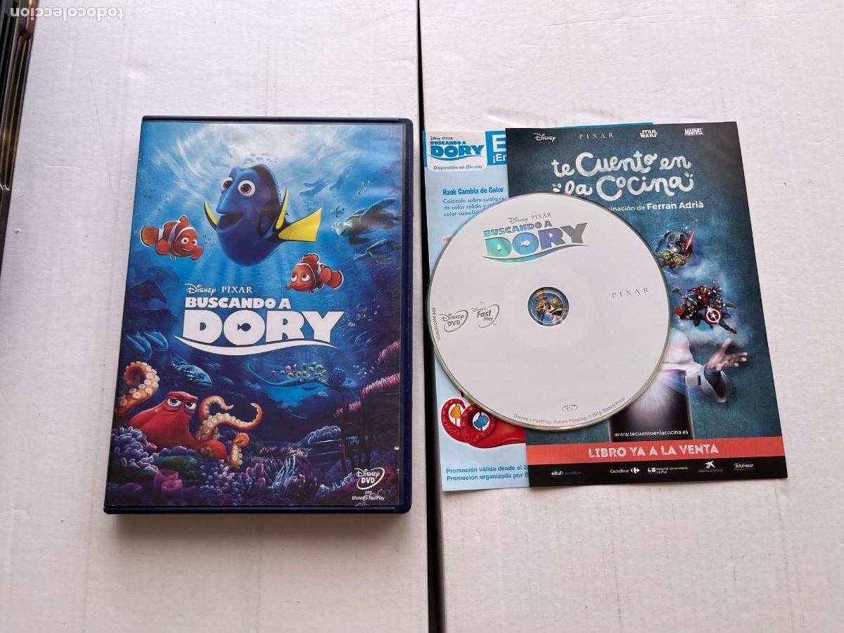 Cine: BUSCANDO D DORY PIXAR DISNEY PELICULA DVD KREATEN