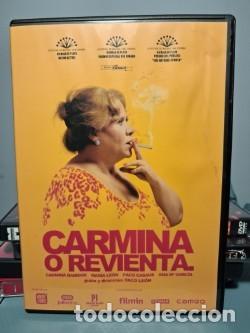 Cine: DVD CAMINA O REVIENTA ( PACO LEON & CARMINA BARRIOS & MARIA LEON )