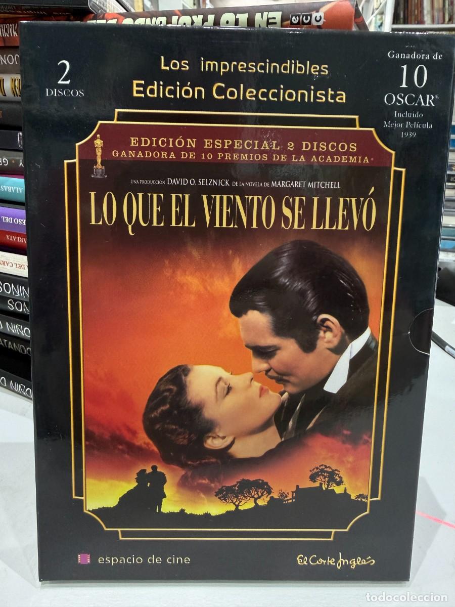 Cine: Lo Que El Viento Se Llev&oacute; - Edici&oacute;n Coleccionista (2xDVD) Los Imprescindibles El Corte Ingl&eacute;s