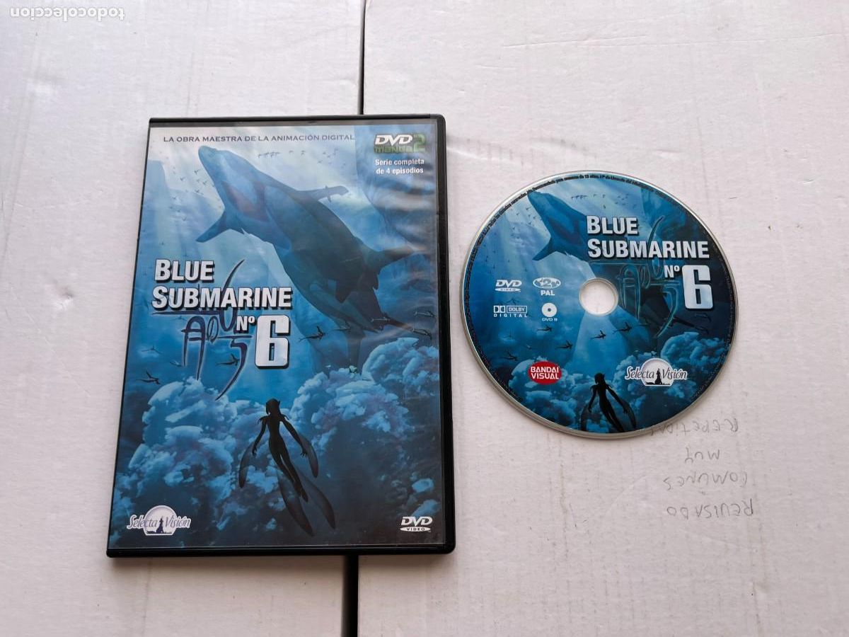 Cine: BLUE SUBMARINE 6 - ANIME SLIM CASE - DVD KREATEN