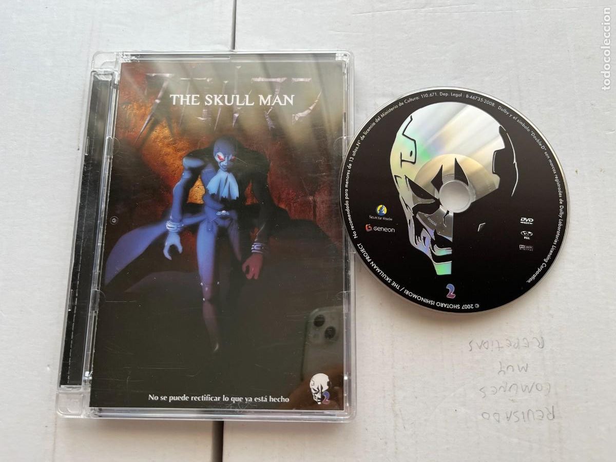 Cine: THE SKULL MAN 2 . CAJA ESQUINAS REDONDEADAS- DVD KREATEN