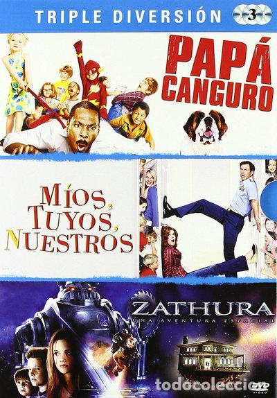 Cine: Papa Canguro / M&iacute;os, Tuyos, Nuestros / Zathura- 8414533053938
