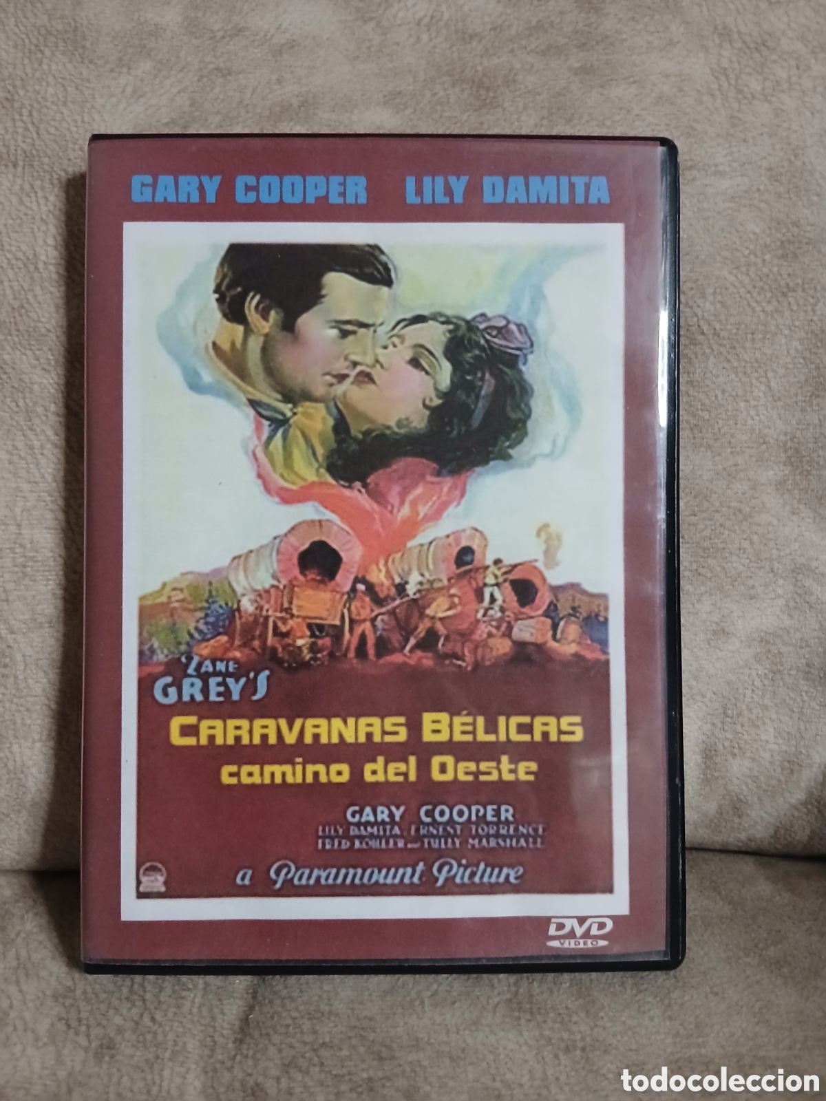 Cine: Dvd Caravanas B&eacute;licas Camino del Oeste -Gary Cooper-
