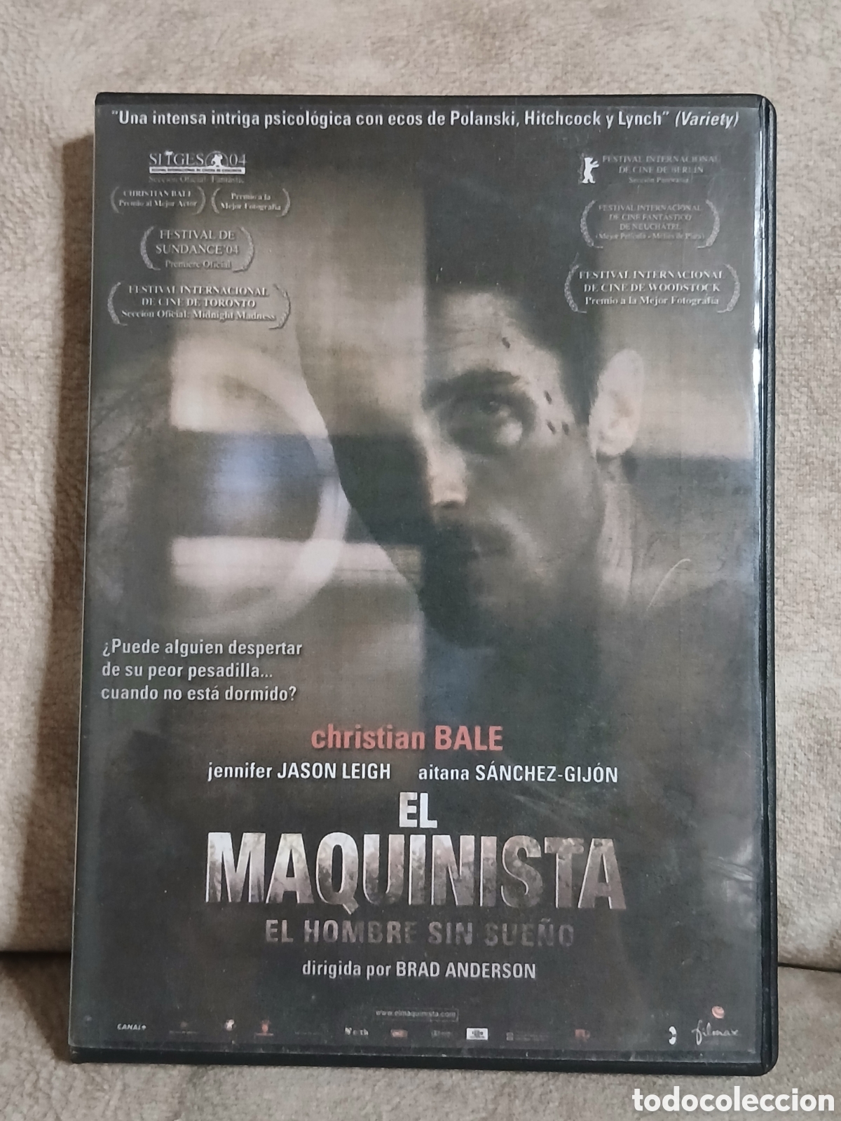 Cine: Dvd El Maquinista -Cristian Bale-