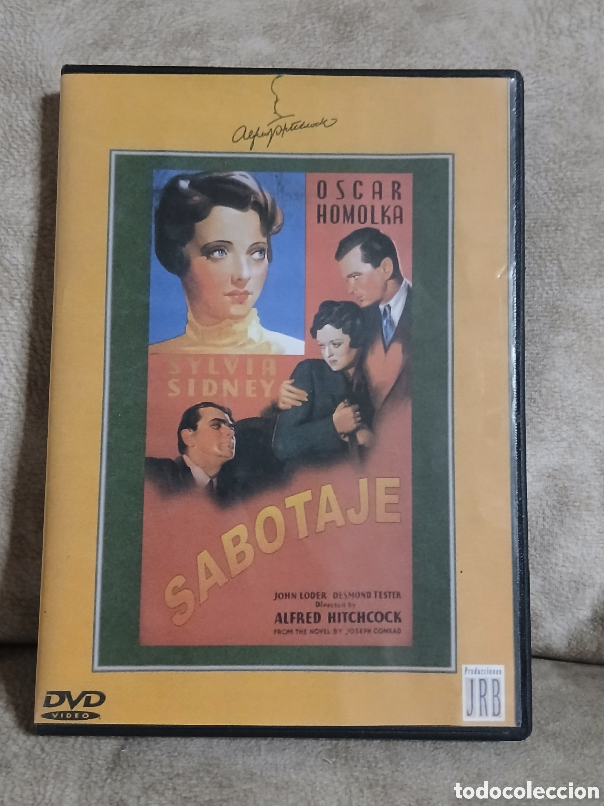 Cine: Dvd Sabotaje -Alfred Hitchcock-