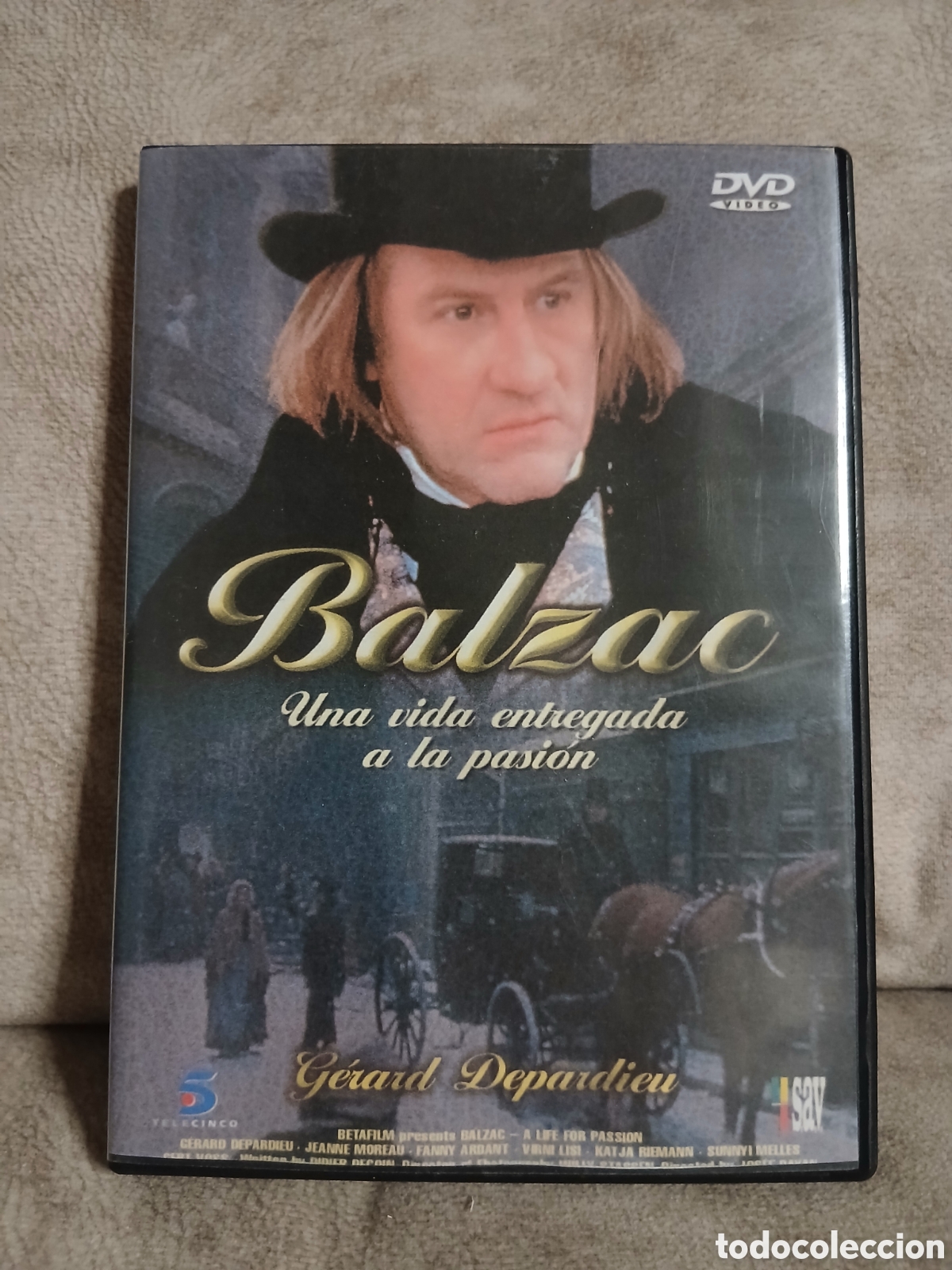 Cine: Dvd Balzac, Una Vida Entregada a la Pasi&oacute;n -Gerard Depardieu-